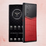 VERTU METAVERTU ALLIGATOR LEATHER FLAME RED 5G WEB3 PHONE